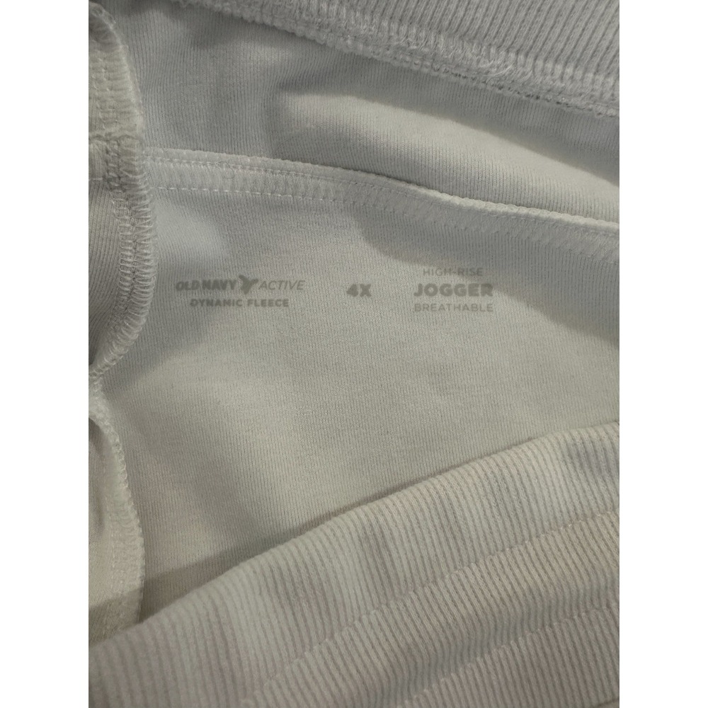NWT Old Navy High Waisted Dynamic Fleece Jogger Sweatpants Plus Size 4X Oversize - Picture 7 of 15